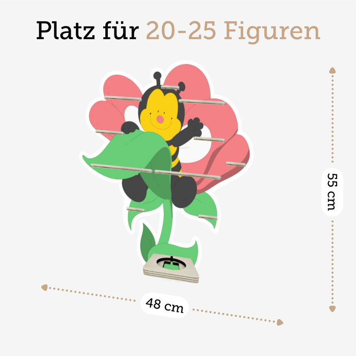 Regal für Musikbox - Blumenbiene