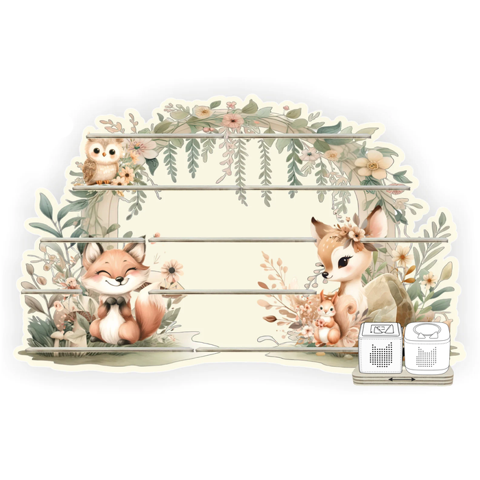 Regal für Musikbox - Blumenbogentiere