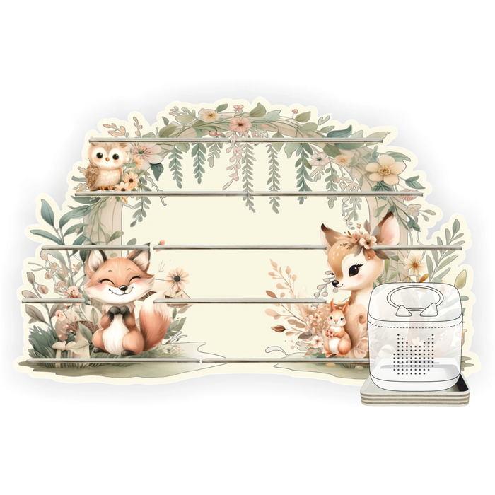 Regal für Musikbox - Blumenbogentiere