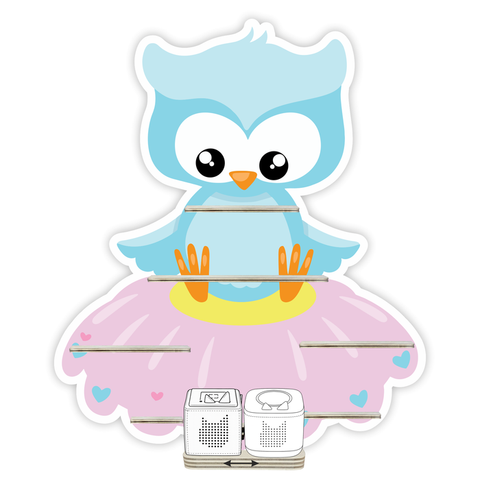 Regal für Musikbox - Blumeneule