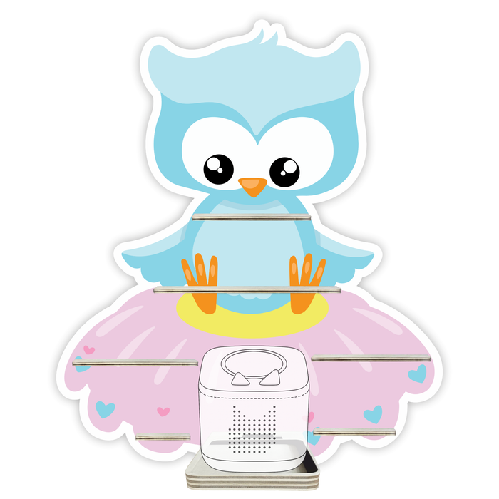 Regal für Musikbox - Blumeneule