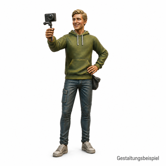 Boulder mit Selfie Stick - (DF-717)
