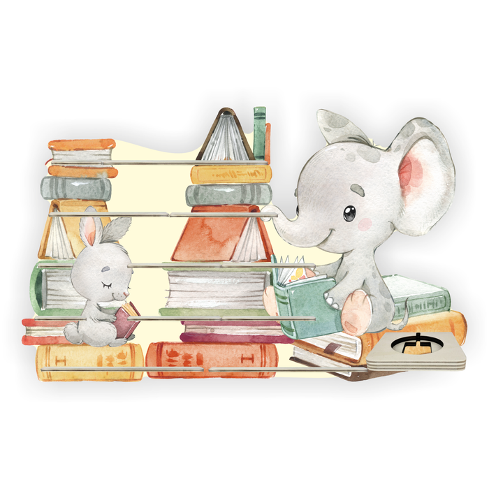 Regal für Musikbox - Bücherelefant