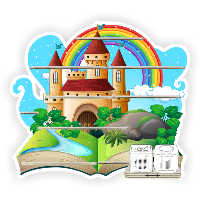 Regal für Musikbox - Bücherfantasie