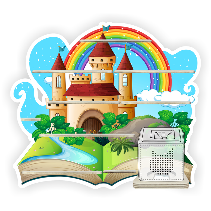 Regal für Musikbox - Bücherfantasie