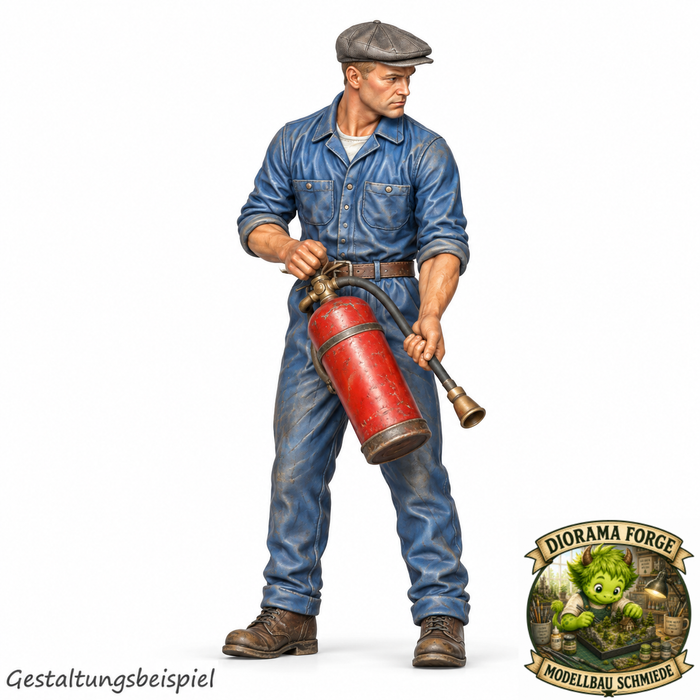 Classic Boxenteam mit Feuerlöscher - (DF-1001)