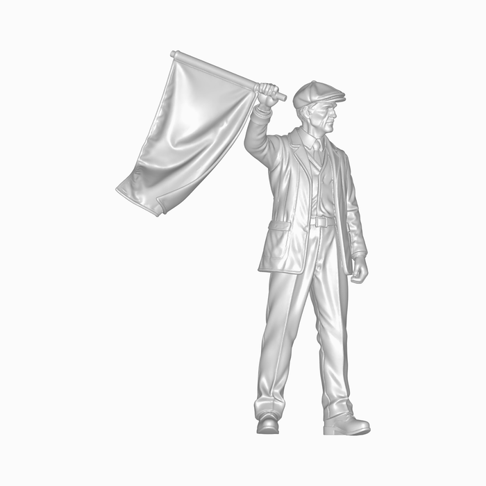 Classic Boxenteam mit großer Flagge - (DF-1003)