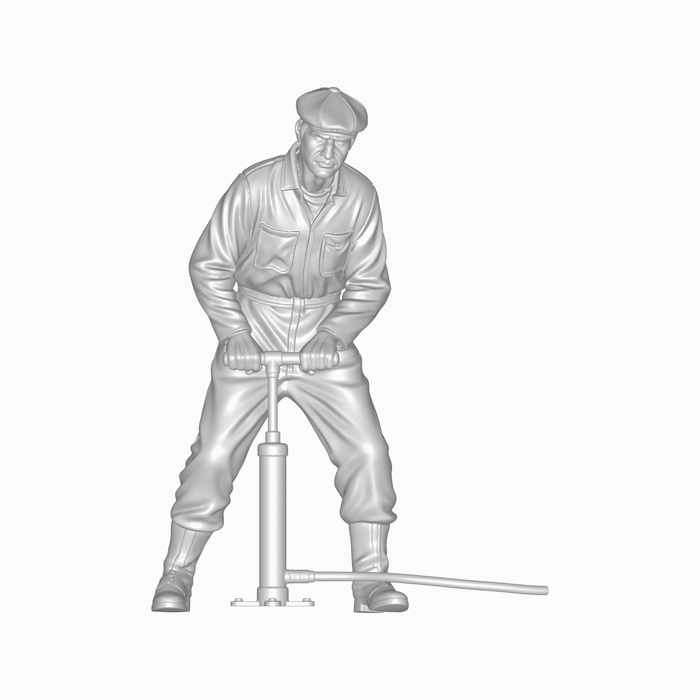 Classic Mechaniker mit Luftpumpe - (DF-1017)