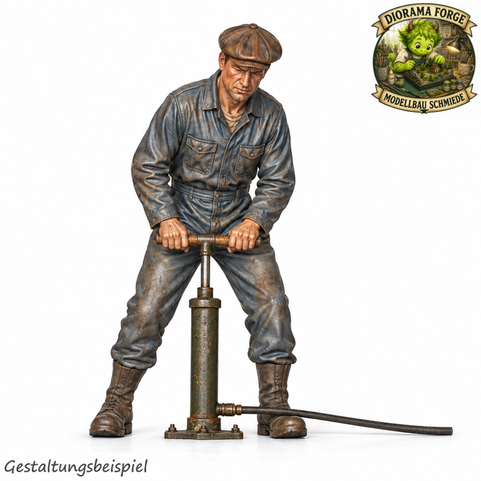 Classic Mechaniker mit Luftpumpe - (DF-1017)