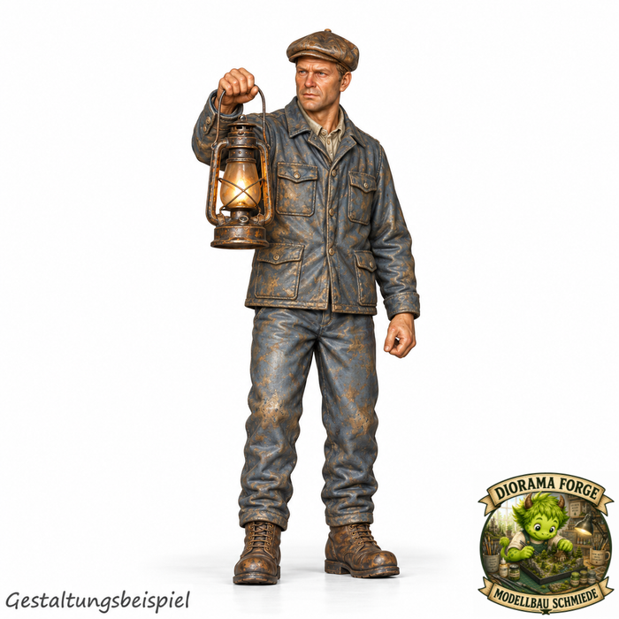 Classic Mechaniker mit Öllampe - (DF-1019)