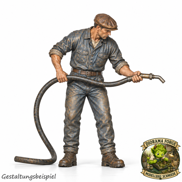 Classic Mechaniker mit Tankschlauch - (DF-1021)