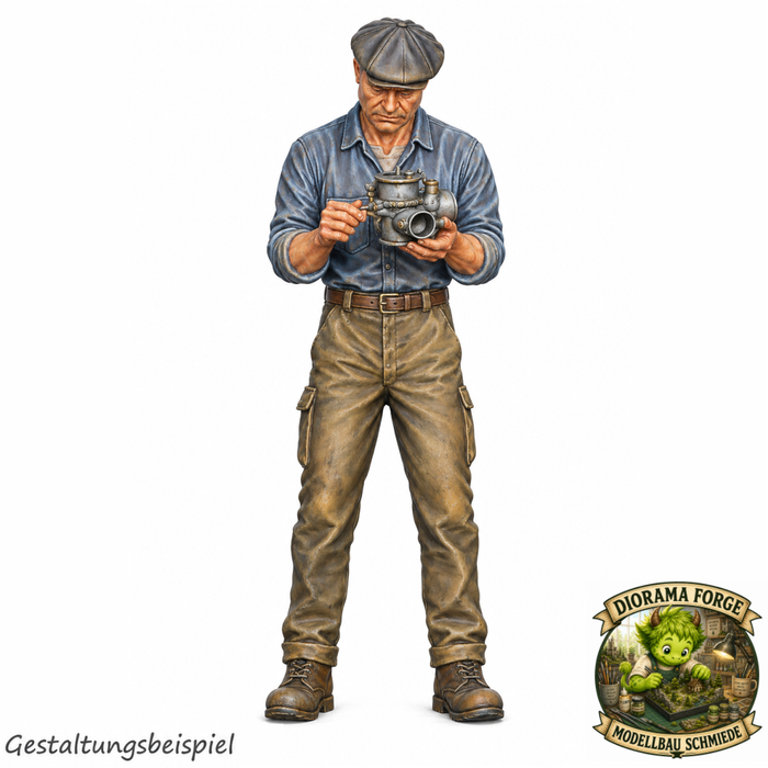 Classic Mechaniker mit Vergaser - (DF-1022)
