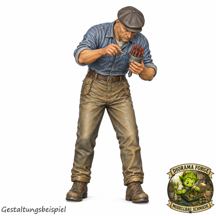 Classic Mechaniker mit Verteiler - (DF-1023)
