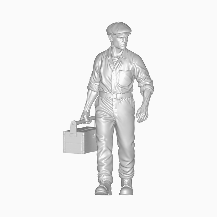 Classic Mechaniker mit Werkzeugkiste - (DF-1025)