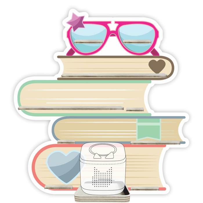 Regal für Musikbox - Coole Bücher