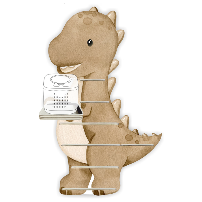 Regal für Musikbox - Dino braun