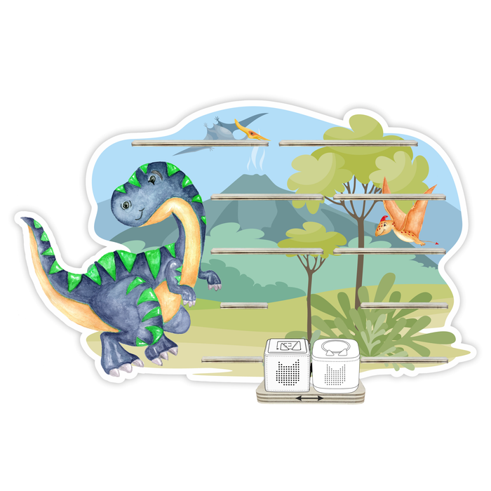 Regal für Musikbox - Dino Abenteuer