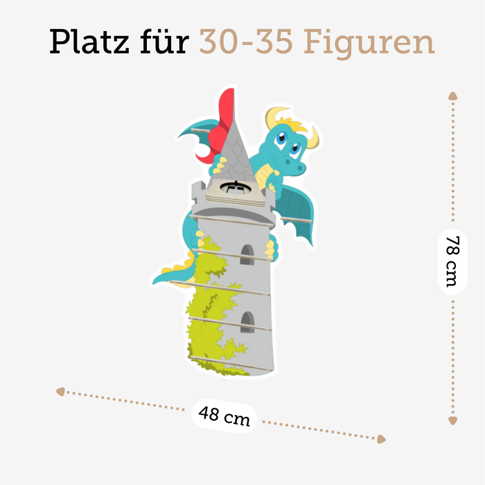 Regal für Musikbox - Drachenturm 2