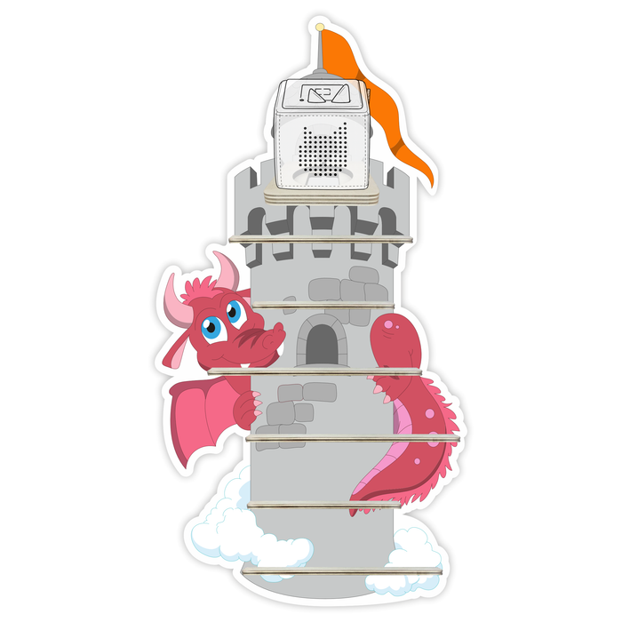 Regal für Musikbox - Drachenturm