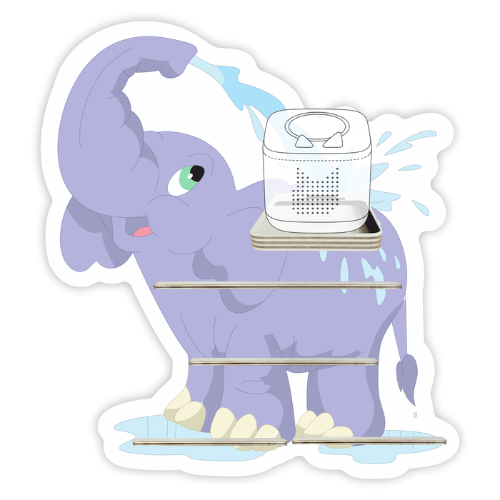 Regal für Musikbox - Elefantenregal 2