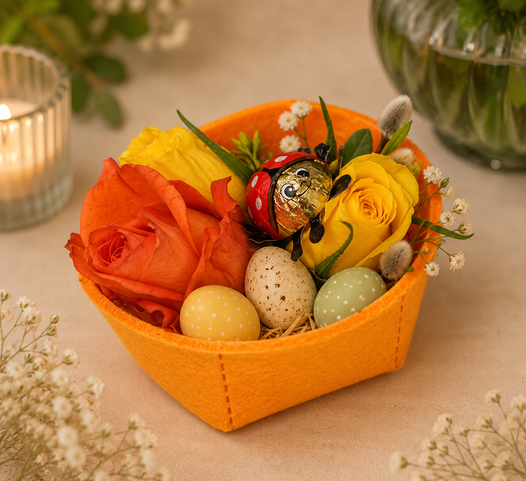 Faltkorb mit Henkel S 3er Set