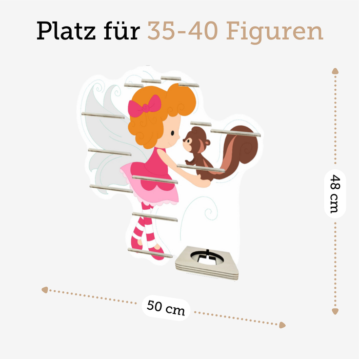 Regal für Musikbox - Fee mit Eichhörnchen