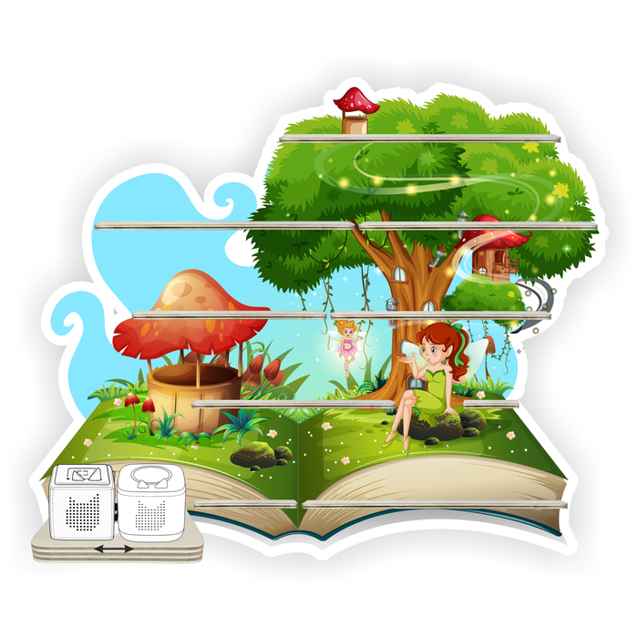 Regal für Musikbox - Feenbuch