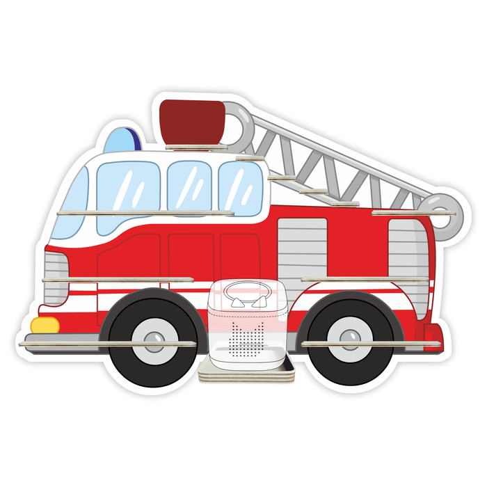 Regal für Musikbox - Feuerwehr mit Leiter