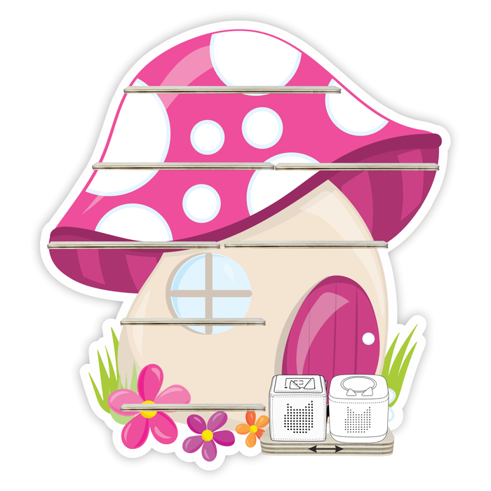 Regal für Musikbox - Fliegenpilzhaus