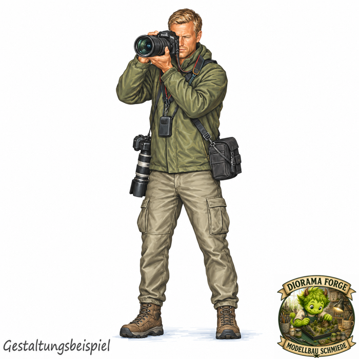 Fotograf mit Kamera - (DF-1075)