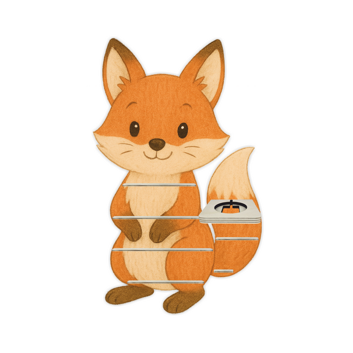 Regal für Musikbox - Fuchs