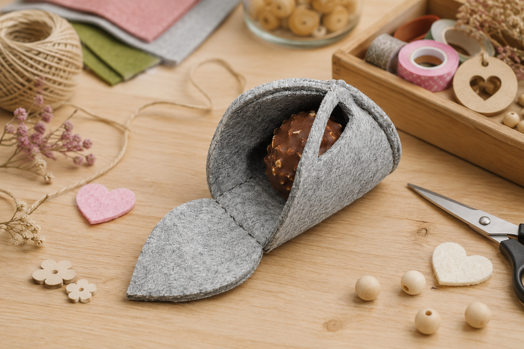 Geschenkschachtel klassisch (Schokokugel) - 18 er Set
