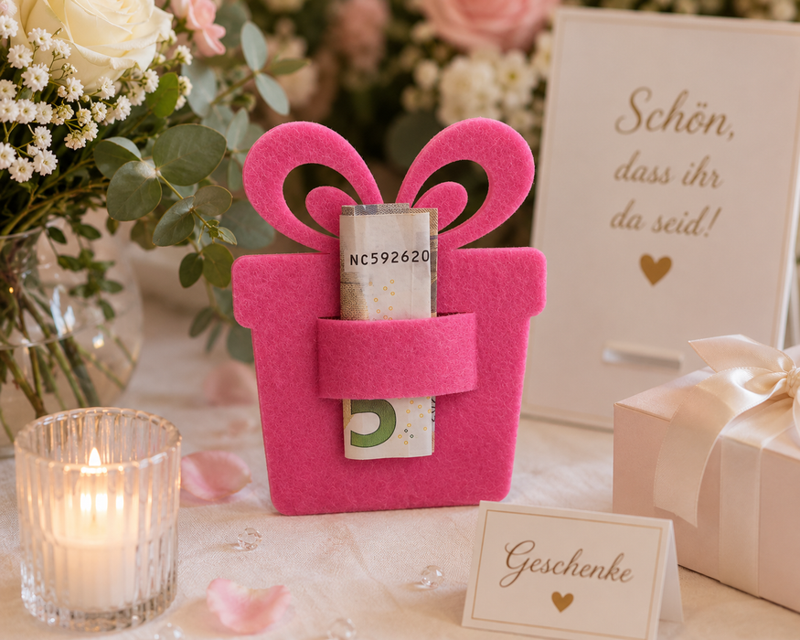 Geschenksilhouette 10 cm (10er Set)