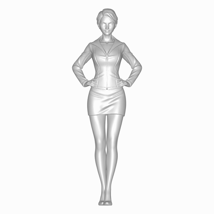 Grid Girl mit Armen in der Hüfte - (DF-1077)