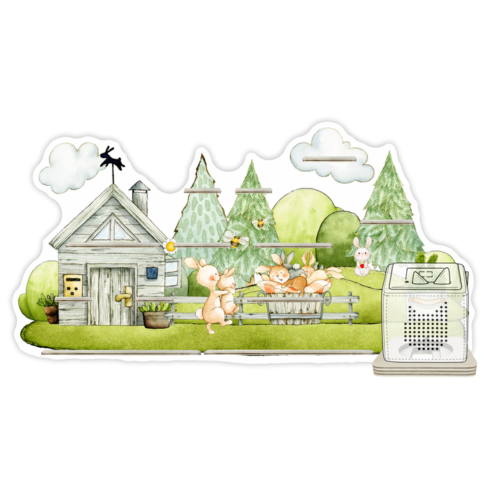 Regal für Musikbox - Hasenbande