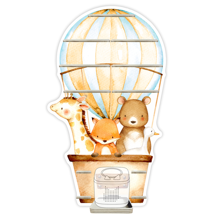 Regal für Musikbox - Heissluftballon Familie 1