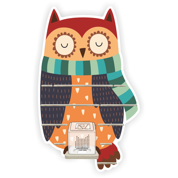 Regal für Musikbox - Herbsteule