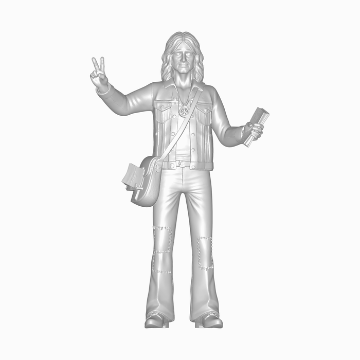 Hippie mit Peace Zeichen - (DF-874)