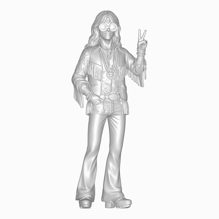 Hippie mit übergrosser Sonnenbrille - (DF-877)