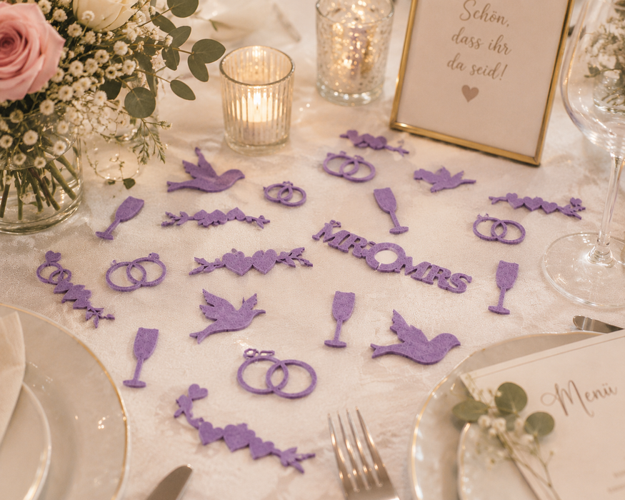Hochzeit Streugut 100 Stk.
