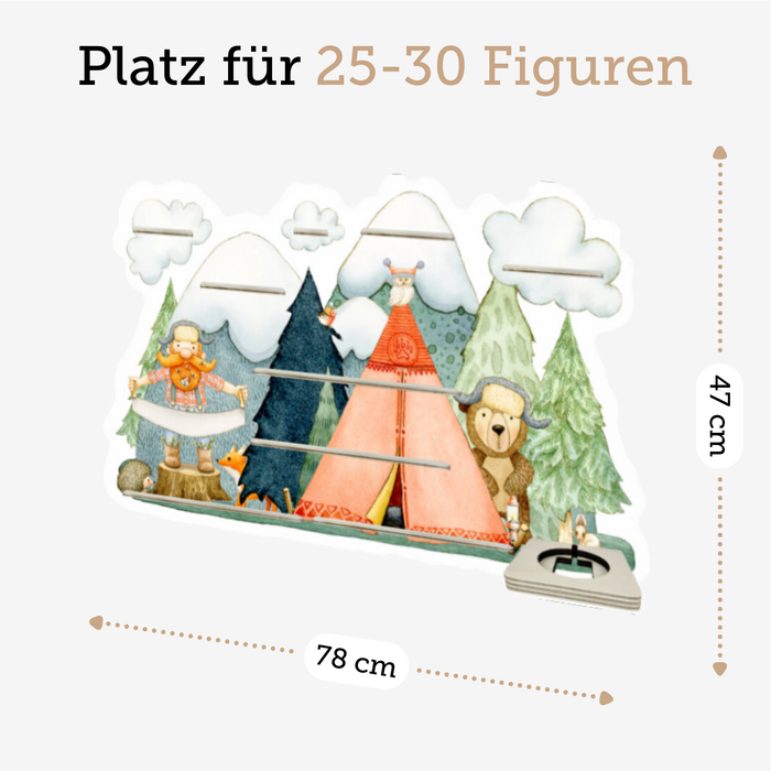 Regal für Musikbox - Holzfällergeschichte