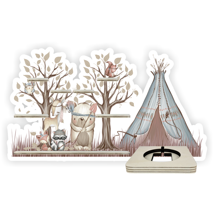 Regal für Musikbox - Starter Set - Tierische Freunde 2