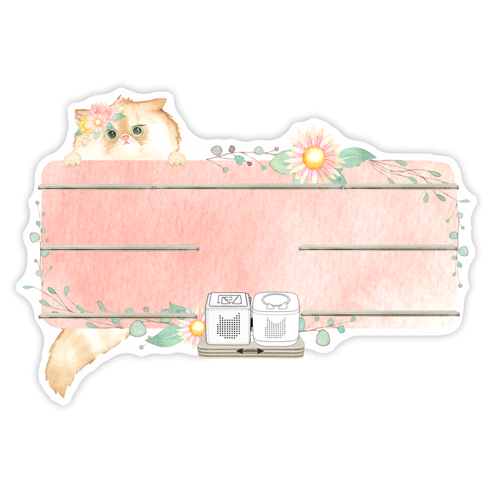 Regal für Musikbox - Katzenbanner 2