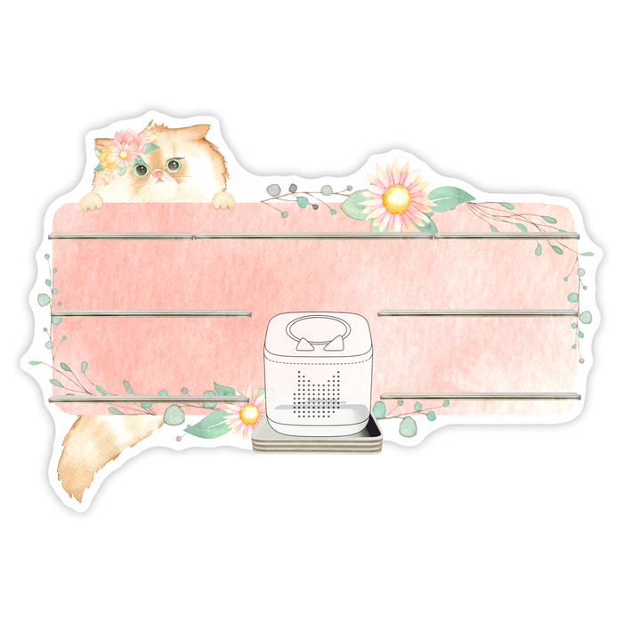 Regal für Musikbox - Katzenbanner 2