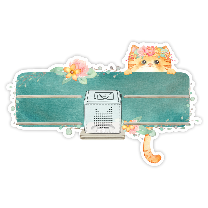 Regal für Musikbox - Katzenbanner 3