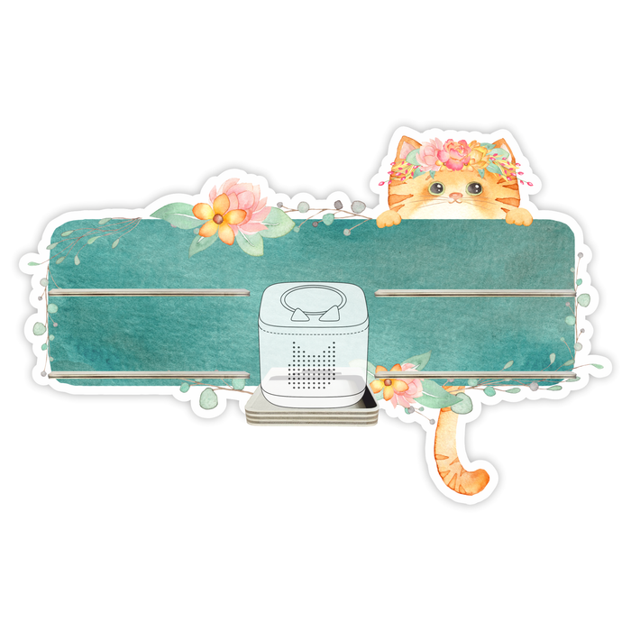 Regal für Musikbox - Katzenbanner 3