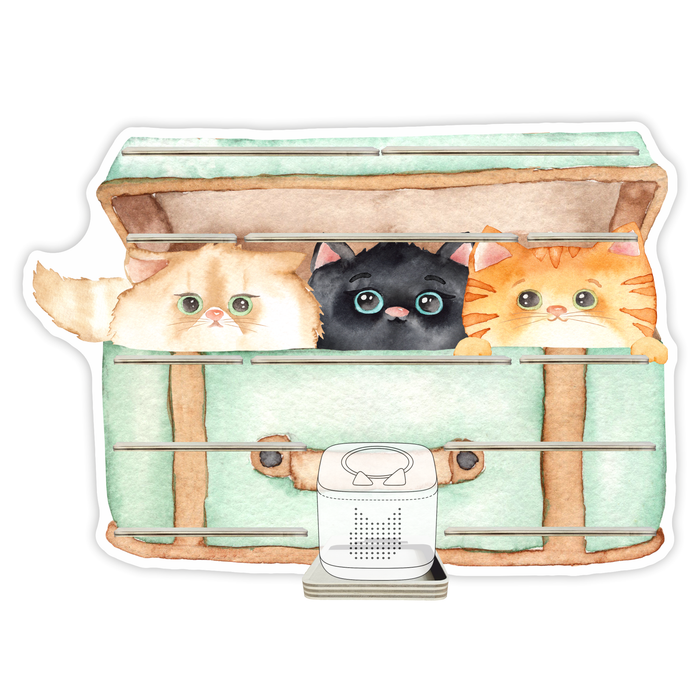 Regal für Musikbox - Katzenkorb 1