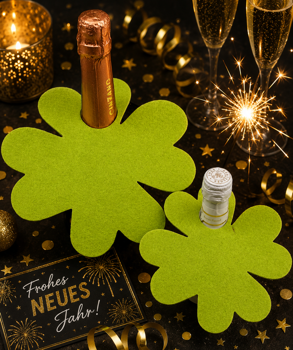 Kleeblatt mit Loch für Piccolo