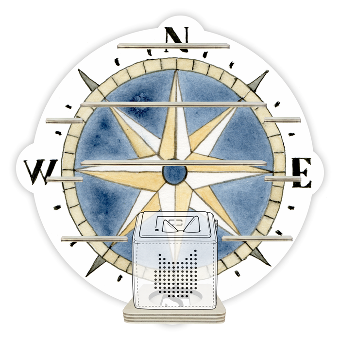 Regal für Musikbox - Kompass