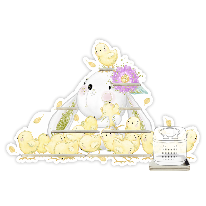 Regal für Musikbox - Kükenhase